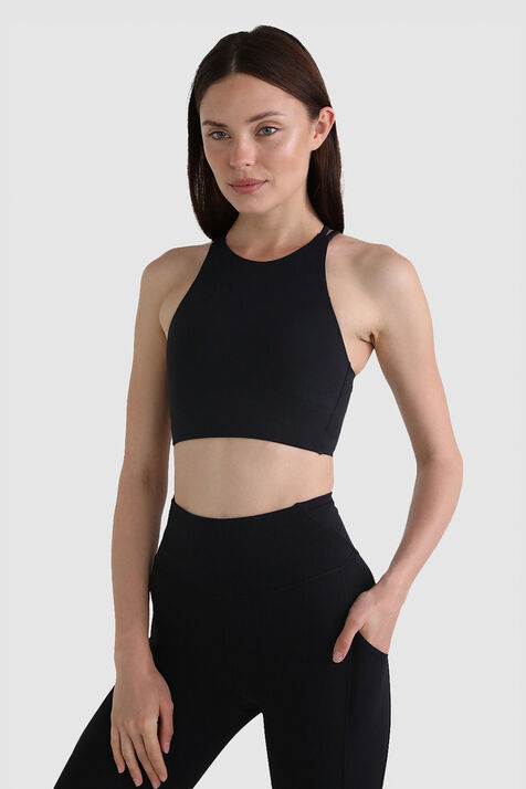 Like a Cloud High-Neck Longline Bra, B/C Cup