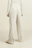 תמונת דוגמן אחורית של Stretch Woven Wide-Leg High-Rise Pant