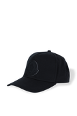 תמונה קידמית של Classic Logo Baseball Cap in Black