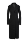תמונה קידמית של Cappotto Long Coat in Black