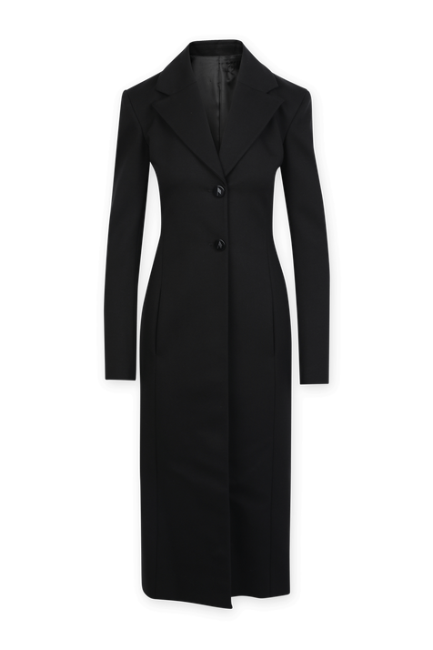 Cappotto Long Coat in Black THE ATTICO