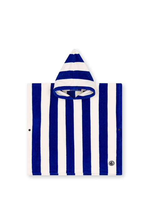 מגבת פונצ`ו עם הדפס פסים PETIT BATEAU