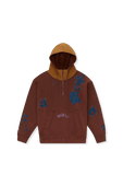 תמונה קידמית של Converse x Bandulu Hoodie in Brown