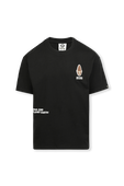 תמונה קידמית של Echo Ape Print Tshirt in Black