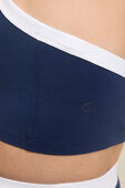 תמונת תקריב דוגמן של Nulu Cropped Halter Tank Top