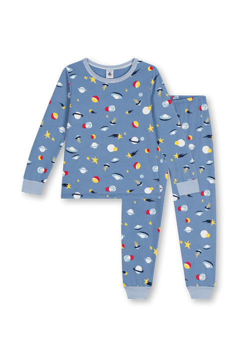 סט פיג'מה זוהר בחושך - גילאי 2-5 שנים PETIT BATEAU