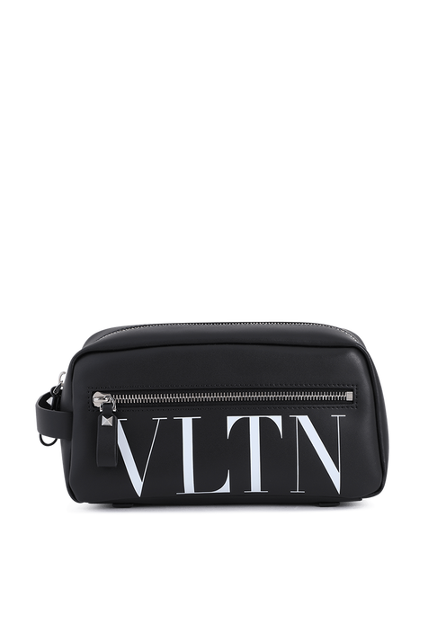 VLTN Medium Wash Bag in Black VALENTINO GARAVANI