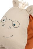 תמונת תקריב של כרית היפופוטם מכותנה אורגנית