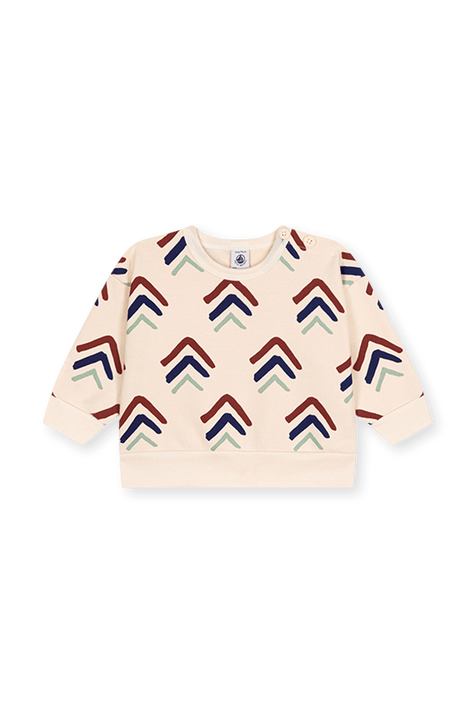 סווטשירט - גילאי 6-12 חודשים PETIT BATEAU