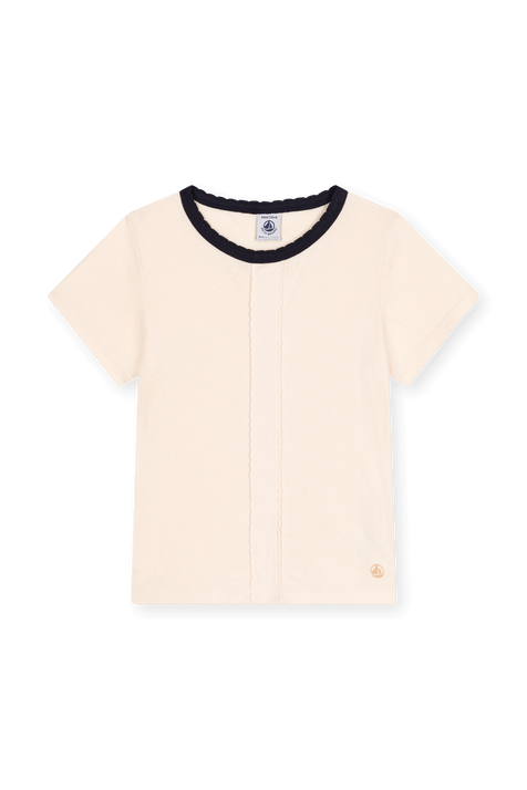 חולצת טי סרוגה - גילאי 6-8 שנים PETIT BATEAU