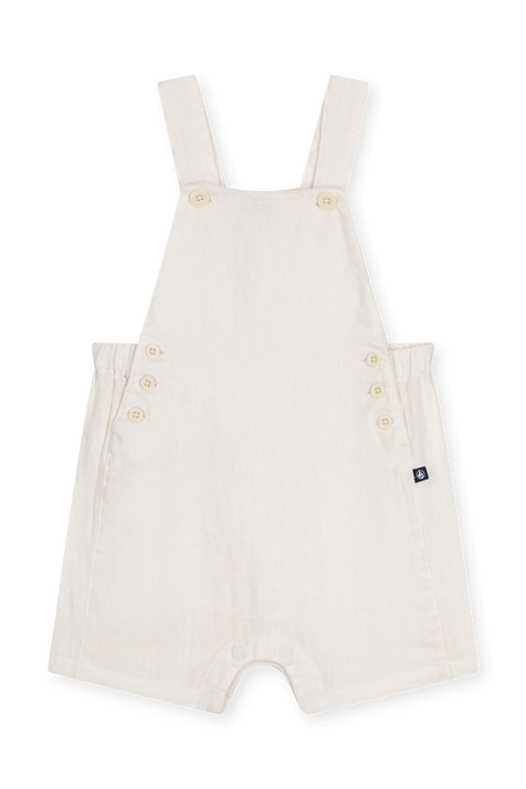 אוברול פשתן - גילאי 18-26 חודשים PETIT BATEAU