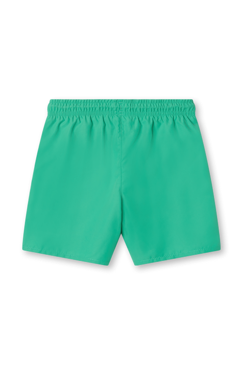 גילאי 4-16 מכנסי גלישה ירוקים עם לוגו רקום LACOSTE KIDS