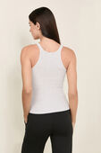 תמונת דוגמן אחורית של Hold Tight Thin Strap Racerback Tank Top