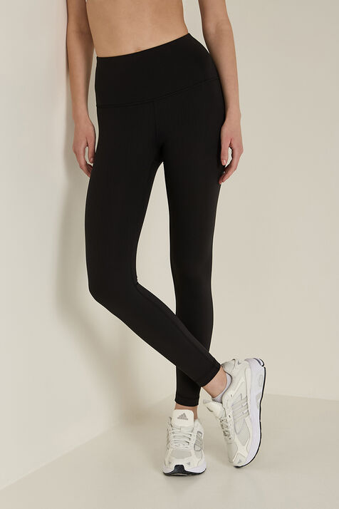 Wunder Train Ribbed HR Crop 25