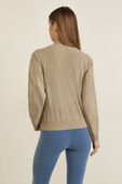תמונת דוגמן אחורית של Adapted State Perforated Track Jacket