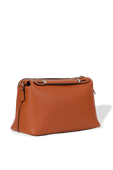 תמונה אחורית של By The Way Medium Leather Bag in Brown