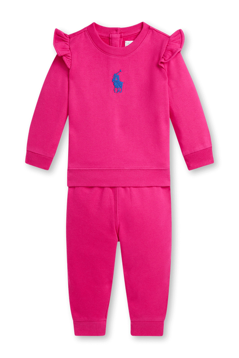 חליפה חולצה ומכנסי ג'וג - גילאי 3-18 חודשים POLO RALPH LAUREN KIDS