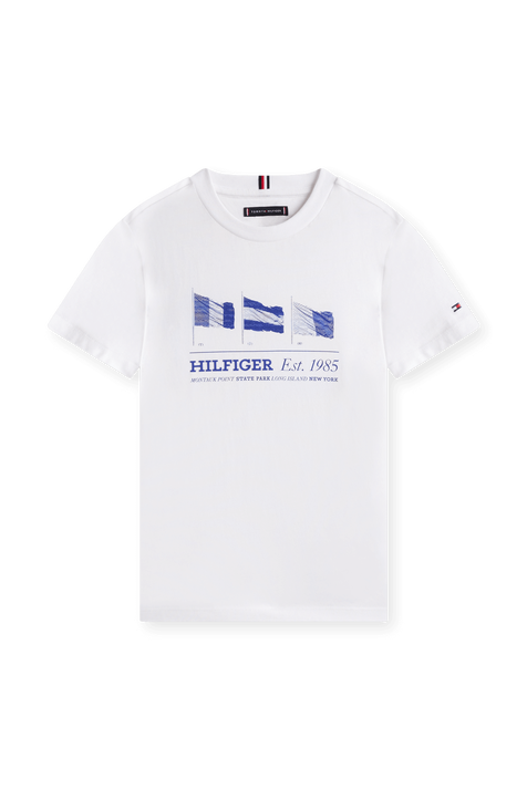 חולצת טי - גילאי 8-16 שנים TOMMY HILFIGER KIDS