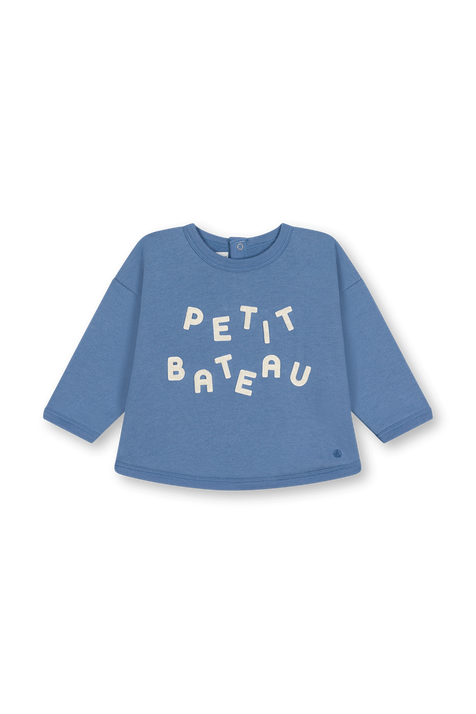 סווטישרט מעוגל - גילאי 18-36 חודשים PETIT BATEAU