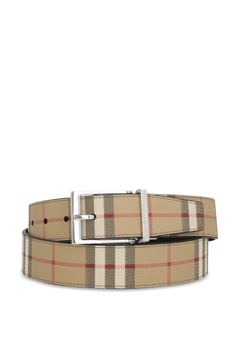 חגורה דו צדדית BURBERRY