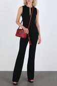 תמונת דוגמן קידמית של Lou Camera Bag in Red Quilted Leather