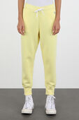 תמונת דוגמן קידמית של Ankle Sweatpants in Light Yellow