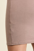 תמונת תקריב דוגמן של Ribbed Softstreme Slim-Fit Tank Dress