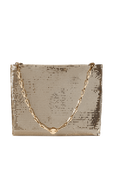 תמונה קידמית של Gold Pixel Shoulder Bag