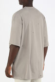 תמונת דוגמן אחורית של BB Pixel Tshirt in Grey