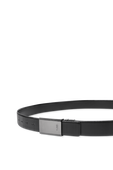 תמונה אחורית של Grad Leather Belt in Black