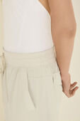 תמונת תקריב דוגמן של Nulu One-Shoulder Spaghetti-Strap Bodysuit