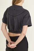 תמונת דוגמן אחורית של Softstreme Gathered T-Shirt