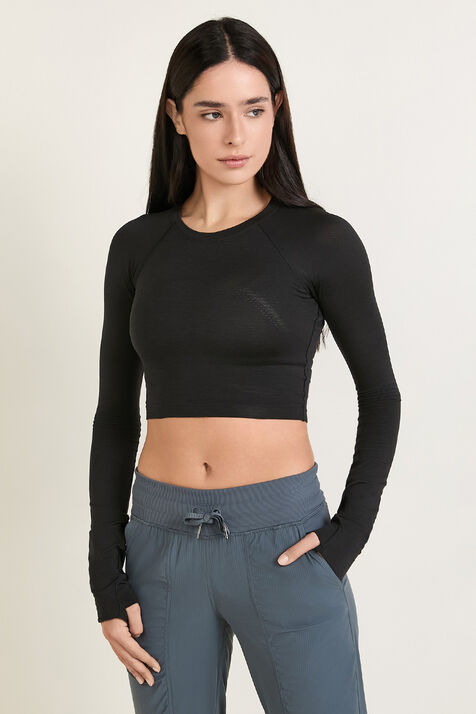 Swiftly Tech Cropped Long-Sleeve Shirt 2.0