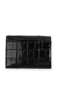תמונה אחורית של Hourglass Wallet in Black