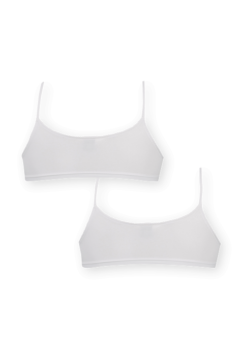 טופ לבן PETIT BATEAU