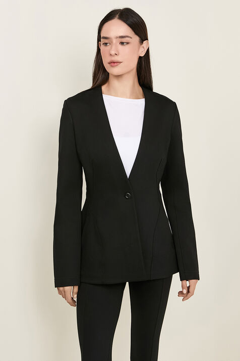 Stretch Knit Blazer