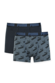 תמונה קידמית של Men's All-Over-Print Logo Boxer 2 pack