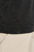 תמונת תקריב דוגמן של New Venture Long-Sleeve Knit Polo Shirt