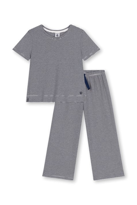 סט פיג'מה מכנסיים וחולצה - גילאים 2-5 שנים PETIT BATEAU