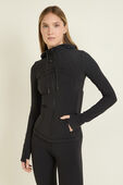 תמונת דוגמן קידמית של Hooded Define Jacket *Nulu