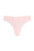 תמונת תקריב של Inviswear Mid Rise Thong Lace 3 pack