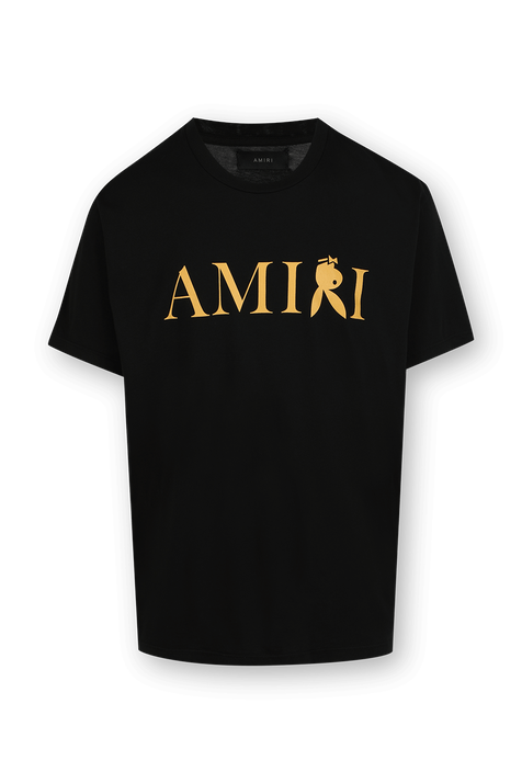 Reverse Playboy Bunny Tee in Black AMIRI