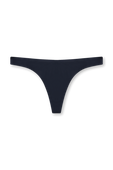 תמונה אחורית של Nulu Dipped-Waist Thong Underwear 3P