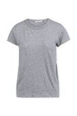 תמונה קידמית של Cotton Tee in Light Grey