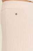 תמונת תקריב דוגמן של Ribbed Merino Wool-Blend Pant