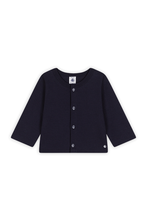 קרדיגן כותנה - גילאי 18-36 חודשים PETIT BATEAU