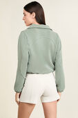 תמונת דוגמן אחורית של Brushed Softstreme Half Zip