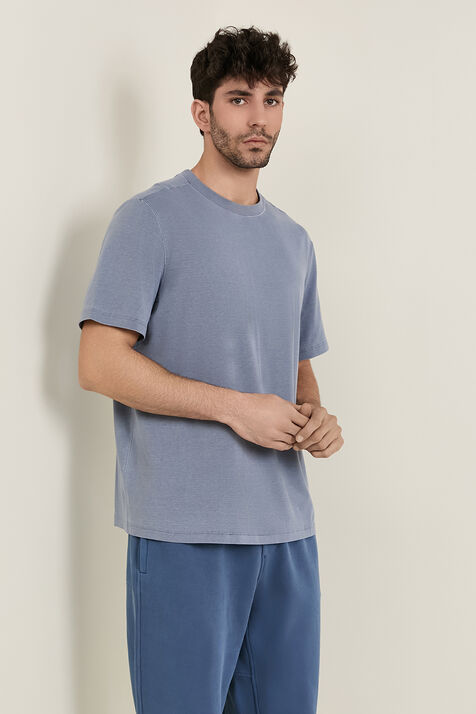 Relaxed-Fit Workout Short-Sleeve Wash