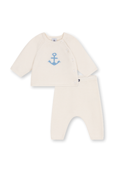 חליפה סרוגה - גילאי 1-18 חודשים PETIT BATEAU