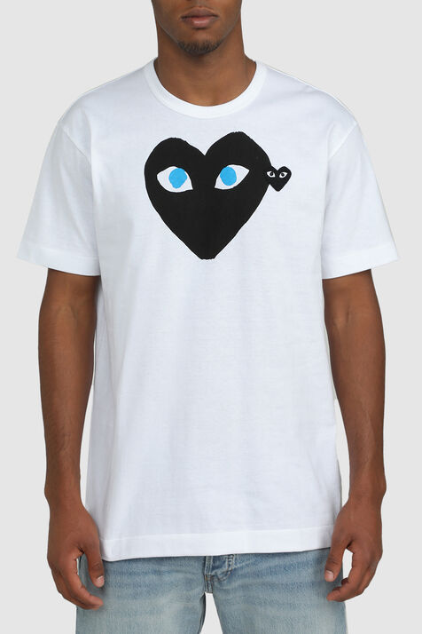 חולצת טי לב כפול COMME des GARCONS